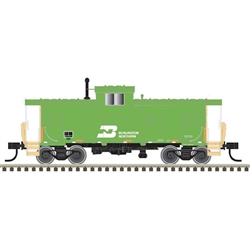 Atlas 20007933 HO Extended-Vision Caboose Burlington Northern #12554