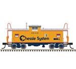 Atlas 20007934 HO Extended-Vision Caboose Chessie System #C-3130