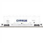 Atlas 20007986 HO Pressureaide Centerflow Covered Hopper Cyprus ACFX #51230