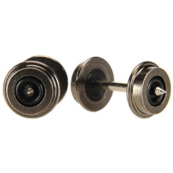 Atlas 22036 N 36" Blackened Metal Wheels Pkg 12