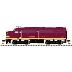 Atlas 40005067 N Alco FA1 Large Numberboards Standard DC Soo Line #206A