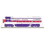 Atlas 40005950 N GE U33/36B Standard DC Master Silver Auto Train #4010