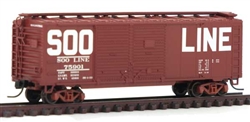 Atlas 50003649 N 40' Double Door Boxcar Soo Line #75901