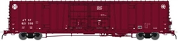 Atlas 50004058 N Santa Fe Class BX-166 62' Beer Boxcar Santa Fe 621590 Late Q Logo Version 2