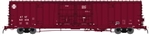 Atlas 50004068 N Santa Fe Class BX-166 62' Beer Boxcar Santa Fe 621585 24" Logo Version 1