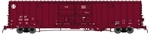 Atlas 50004074 N Santa Fe Class BX-166 62' Beer Boxcar Santa Fe 621596 24" Logo Version 3