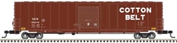 Atlas 50004962 N ACF 60' Single-Door Auto Parts Boxcar Cotton Belt SSW 63428 Large Cotton Belt