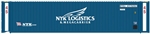 Atlas 50004977 N 45' Corrugated Container 3-Pack NYK Set 1 457606 457105 457692