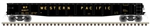 Atlas N ACF 70-Ton 52' Gondola Western Pacific #6821