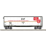 Atlas 50006490 N 40' Plug-Door Boxcar Old Milwaukee Light #1789