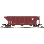 Atlas 50006785 N PS-2 4427 3-Bay Covered Hopper BNSF Railway #412122 Circle/Cross Logo