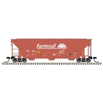Atlas 50006791 N PS-2 4427 3-Bay Covered Hopper Farmrail GNBC #1003