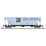 Atlas 50006800 N PS-2 4427 3-Bay Covered Hopper Louis Dreyfus TLDX #5944