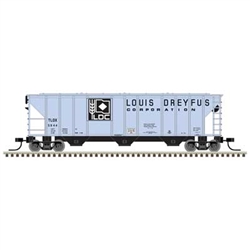 Atlas 50006801 N PS-2 4427 3-Bay Covered Hopper Louis Dreyfus TLDX #5946