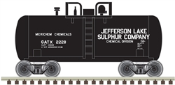 Atlas 50006878 N Beer Can Tank Car Jefferson Lake Sulphur GATX #2229