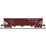 Atlas 50007008 N Pullman-Standard PS-2750 3-Bay Hopper 3-Pack Louisville and Nashville #74484, 152102, 154403 Dixie Line Slogan