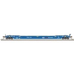 Atlas N 53' Rebuilt Well Car Pacer Stacktrain BRAN #8035