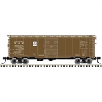 Atlas N 1932 ARA 40' Steel Boxcar Nacionales de Mexico #60807