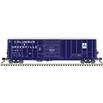 Atlas 50007131 N CNCF 5000 50' Boxcar Columbus & Greenville #21569