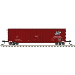 Atlas 50007149 N 50' General American RBL Plug-Door Boxcar Chicago & North Western CGW #526