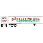 Atlas 50007196 N 45' Pines Trailer Assembled Montgomery Ward #4132