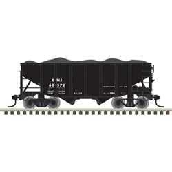 Atlas N 55-Ton Fishbelly Hopper with Load Central Railroad of New Jersey #60546