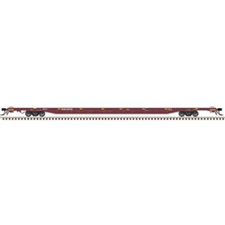 Atlas 50007246 N ACF 89' 4" Intermodal Flatcar Redstreak QUAX #89713 Conspicuity Marks