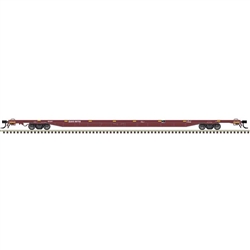 Atlas 50007244 N ACF 89' 4" Intermodal Flatcar Redstreak QUAX #89707 Conspicuity Marks