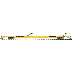 Atlas 50007251 N ACF 89' 4" Intermodal Flatcar Ferrocarril del Pacifico FCP #2243