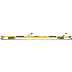 Atlas 50007259 N ACF 89' 4" Intermodal Flatcar Trailer-Train TTAX #981448