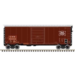 Atlas 50007355 N P-S PS-1 40' Boxcar w/8' Door Master Chicago & North Western #701540