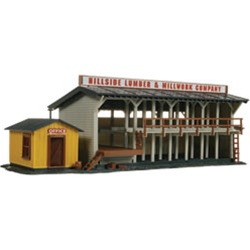 Atlas 750 HO Lumber Yard & Office Kit