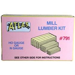 Atlas 791 HO Scale Lumber