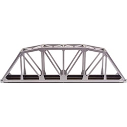 Atlas 889 HO 18" Through Truss Bridge Kit w/Code 100 Track