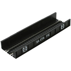 Atlas 893 HO Decorated Plate Girder Bridge w/Code 100 Track Santa Fe