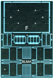 Atlas BLMA102 N Remote Controlled Locomotive Antenna Stands