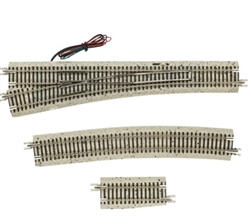 Atlas G2493 N Code 65 Turnout with Gray Ballast True Track #5 Left Hand