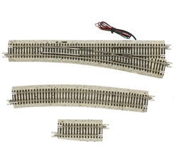 Atlas G2494 N Code 65 Turnout with Gray Ballast True Track #5 Right Hand