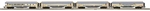 Atlas 3001773A O Madison Heavyweight Diner 2 Coach Observation Set 3-Rail RTR Strates Shows Blue Train #47 Electrical 7 Nashville 11 Savannah 5 Raleigh