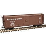 Atlas 3002621 O Rebuilt USRA 40' Steel Boxcar 2-Rail Western Railway of Alabama #17813