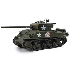 Atlas 3002654 1/43 US M4A3 Sherman Medium Tank Assembled Creighton Abrams' "Thunderbolt IV", 37th Tank Battalion Belgium, December