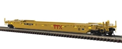 Atlas 3004032 O 53' Rebuilt Well Car 2-Rail Premier TTX DTTX