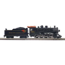 Atlas 30138304 O 2-8-0 Consolidation 3-Rail Proto-Sound 3.0 Premier Western Maryland #754 Fireball Logo