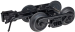 Atlas 66034 O 70-Ton Roller Bearing Trucks w/Knuckle Coupler 3-Rail 1 Pair