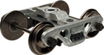 Atlas 7065 O 70-Ton Roller Bearing 2-Rail Freight Car Trucks 1 Pair