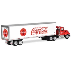 Atlas O 1/50 Tractor and 53' Trailer Assembled Coca-Cola