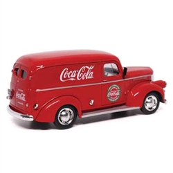 Atlas O 1/43 Panel Delivery Van Assembled Coca-Cola