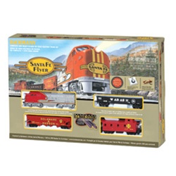 Bachmann 00647 HO Santa Fe Flyer Train Set