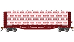 Bachmann 12926 HO 52' Open Centerbeam Flatcar with Lumber Load Canadian National #604215