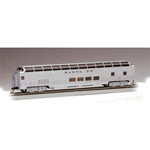 Bachmann 13002 HO Budd 85' Full-Length Dome w/Lights Series Santa Fe